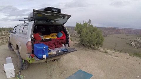 Truck Camping: Incredible campsite in Rabbit Valley, CO