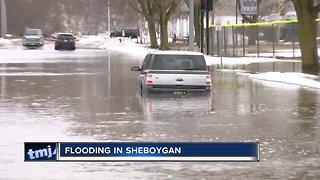 City crews trying to keep up with flooding in Sheboygan