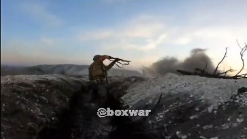 ‼️🇷🇺⚡Heroic footage of the assault and clearing of the positions of the Armed Forces of Ukraine under enemy fire.