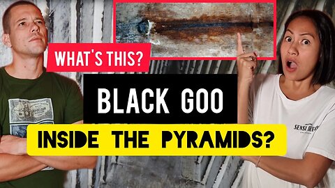Strange BLACK GOO Revealing The PYRAMIDS TRUE PURPOSE?