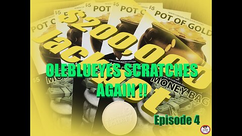 $200,000 Jackpot Lottery Scratch Off Revealed!