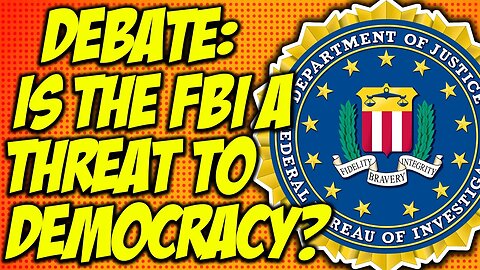 LIVE: Debating FBI Corruption and Whistleblowers With Left Winger