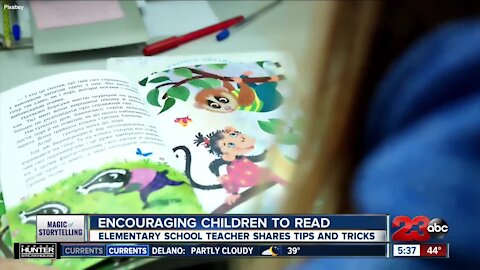 Magic of Storytelling: Bakersfield elementary school teachers shares way to encourage reading