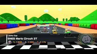 Mario Kart Tour - SNES Mario Circuit 3T Gameplay