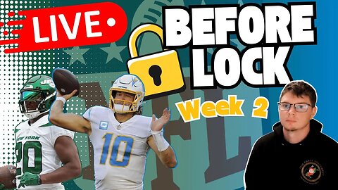 LIVE Before Lock... Week 2 Q & A | Fantasy Football Stream #60