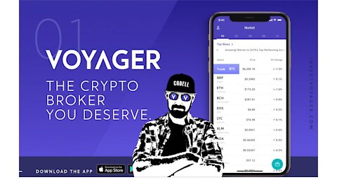 CODELL CRYPTO EP. 2 THE VOYAGER APP, WHY I LIKE IT, & HOW TO SET IT UP.