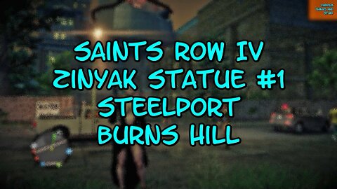 Saints Row IV Zinyak Statue #1 Steelport Burns Hill