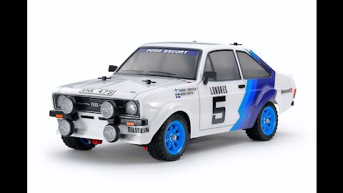 Tamiya Ford Escort Rally (MF-01X) kit unboxing