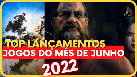 Top Lançamentos de Jogos do Mês de Junho 2022 PS4, PS5, XBOX S, PC, NINTENDO SWITCH