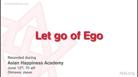 Maitreya Rael: Let go of the Ego (70-06-12)