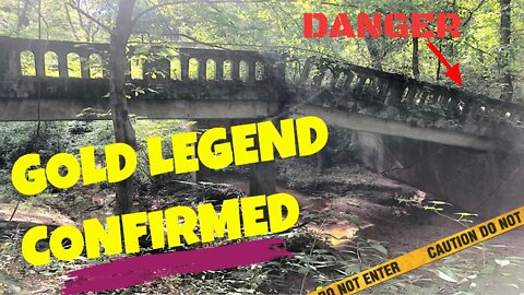 Abandoned Bridge Lost Gold Mystery | Metal Detecting | Abandoned Places | Equinox 800