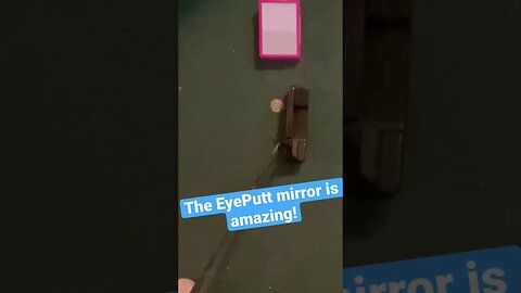 The EyePutt mirror by Tom Gillis! #tomgillisgolf #golf #tigerwoods