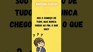 Desafio Racha Cuca!!! Consegue acertar essa charada? Poucos sabem a resposta #rachacuca