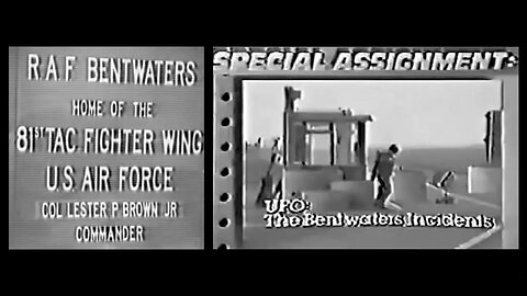 CNN Special Assignment on the 1980 Bentwaters / Rendlesham Forest UFO incidents