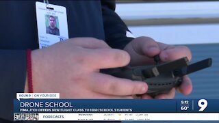 High school students "take off" in new drone operation class