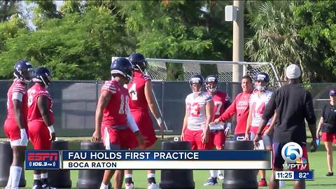 Year two for Lane Kiffin (first practice)