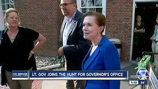 Lt. Gov. Donna Lynne officially announces run for governor