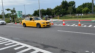 Sports Cars Leaving