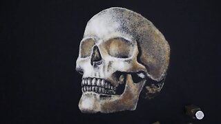 Salt skull