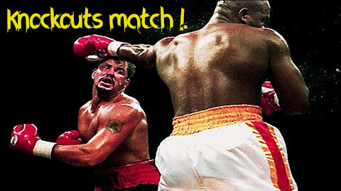 Knockouts Match (Morrison vs. Ruddock)!.