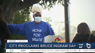 City of San Diego proclaims Bruce Ingram Day