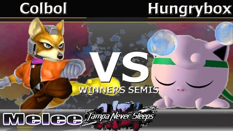SS|Colbol (Fox) vs. Liquid|Hungrybox (Jigglypuff) - Melee Winners Semis - TNS7