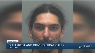 Man with wild mustache arrested Cape Coral
