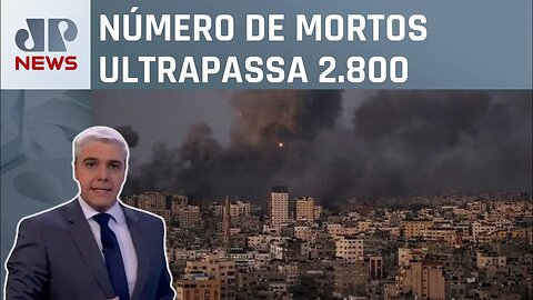 Israel se prepara para incursão militar em Gaza; Marcelo Favalli analisa