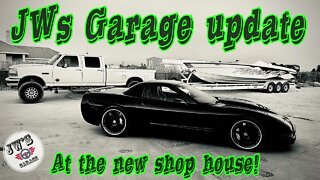 JW’s garage update at the new shop house!