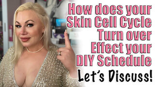 How does your Skin Cell Cycle Turn Over Effect your DIY Schedule? | Code Jessica10 saves you Money $