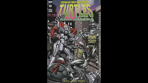 Teenage Mutant Ninja Turtles: Urban Legends -- Issue 23 (2018, IDW) Review