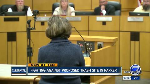 Proposal to build trash facility dies after Parker Town Council votes to annex site