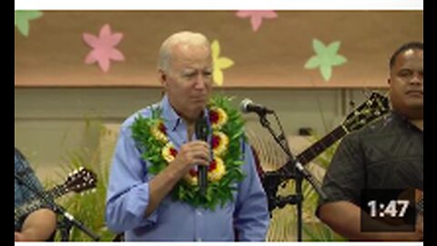 Biden tells Maui wildfire victims made up story about almost losing his house to a fire