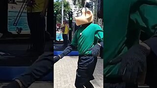 DANÇARINOS SUPER NINJAS DA CARRETA DA ALEGRIA FURACÃO, DANÇANDO FOFÃO, O MÁSKARA, BEN10 E PATATI