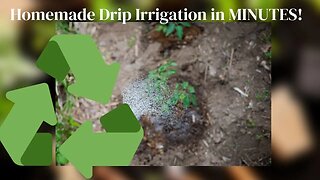 Homemade Drip Irrigation