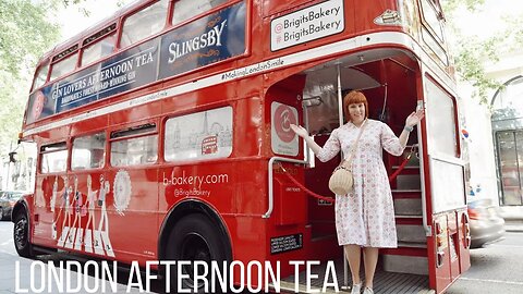 PLATINUM JUBILEE AFTERNOON TEA ON AN ICONIC LONDON BUS
