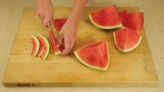 How to Remove the Watermelon Rind