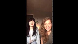 Callie McKinney and Hannah Starr LIVE about “Fall On My Knees”