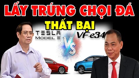 Gà Què VinFast-Đòi Lấy Trứng Chọi Đá-Với Ông Trùm Xe Điện Tesla-THẤT BẠI THẢM HẠI