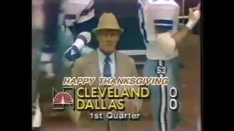 1982-11-25 Cleveland Browns vs Dallas Cowboys