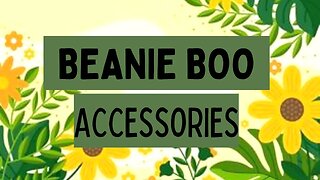 How to make Beanie Boo ACCESSORIES! 🌻 || NECKLACES, CUSTOM TY TAGS, and FLOWER CROWNS!! *SO CUTE* 💛