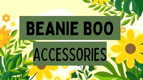 How to make Beanie Boo ACCESSORIES! 🌻 || NECKLACES, CUSTOM TY TAGS, and FLOWER CROWNS!! *SO CUTE* 💛