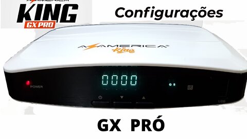 Az América KING GX PRÓ configurações