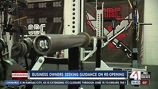 Business owners seek guidance on re-opening