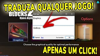 SAIU! Como traduzir QUALQUER JOGO para o Português com APENAS UM CLICK! (Não é clickbait)