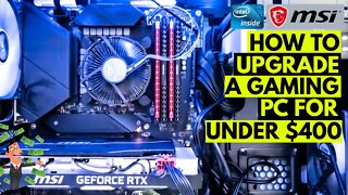 BEST $400 Gaming PC Upgrade Build GUIDE 2022 - Intel CPU & MOBO