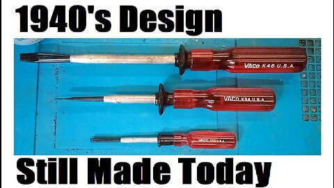 Vaco / Klein Split Blade Screw Holding Screwdrivers Review