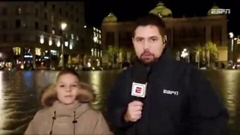 A boy in Belgrade interviewed by ESPN Brasil predicted a 3- 0 win for Serbia and Neymar to fall