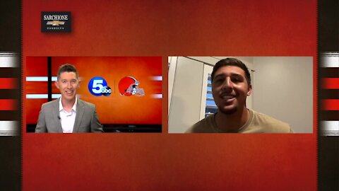 Hangin' With Hoop: Browns TE Austin Hooper talks about 4-1 record, big catches, Steelers rivalry