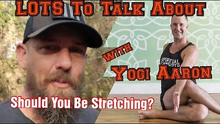 LOTS to Talk About with Yogi Aaron #interview #podcast #live #yoga #stretching